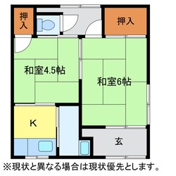 中部町二丁目23番1貸家群の物件間取画像